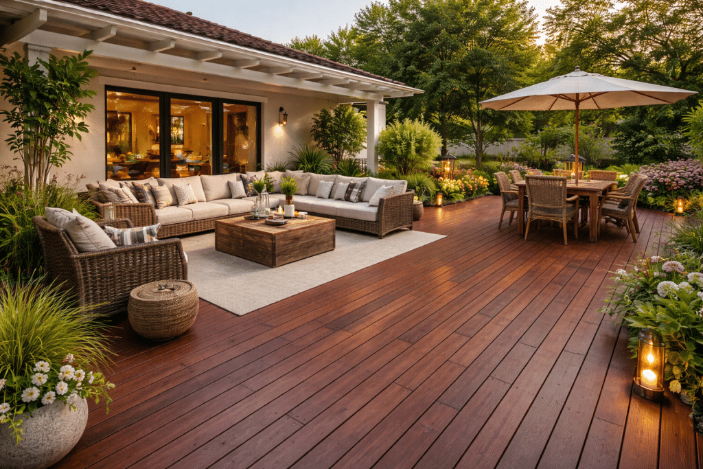 דק עץ איפאה