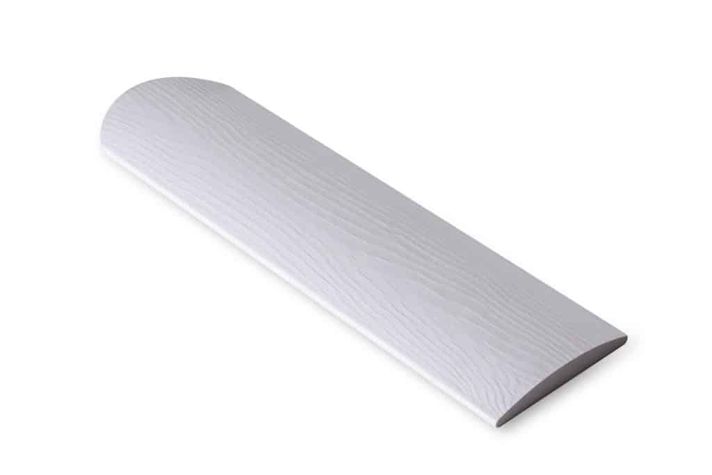 גדר PVC לבנה