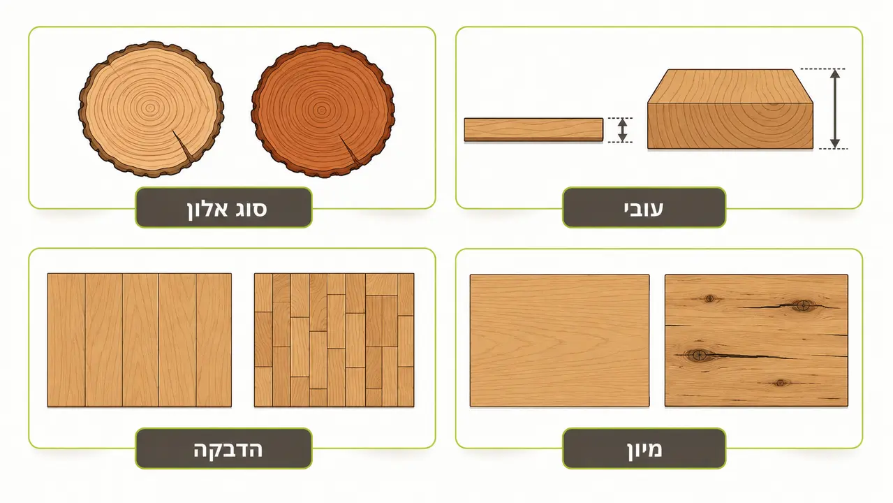 התקנה נכונה של פלטת אלון למניעת עיוות