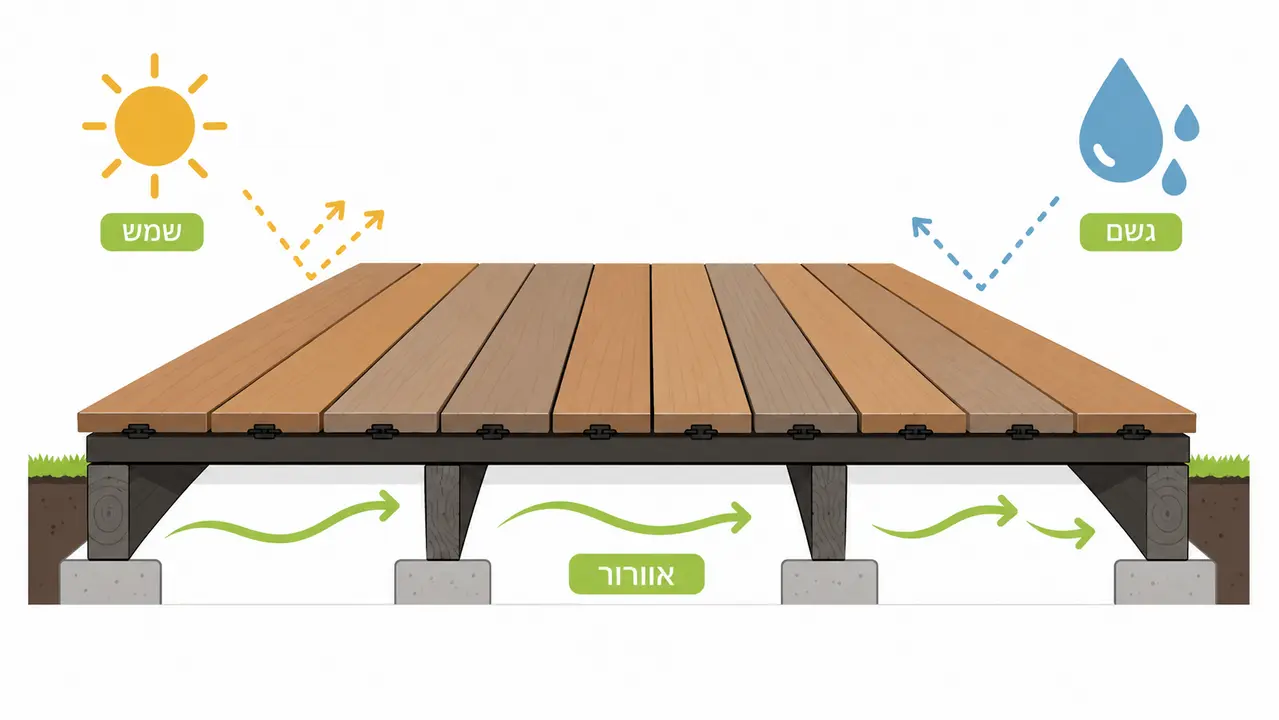 מדריך למשתמש: איך לבחור דק פולימרי לגינה שלכם