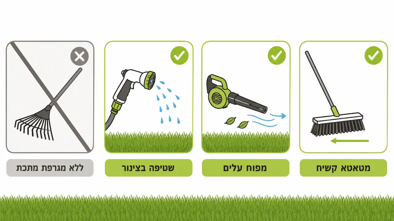 שאלות נפוצות על בחירה, התקנה ותחזוקה של דשא סינטטי