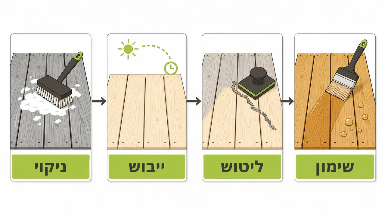 מדריך מקצועי לביצוע חידוש דק אורן בגינה